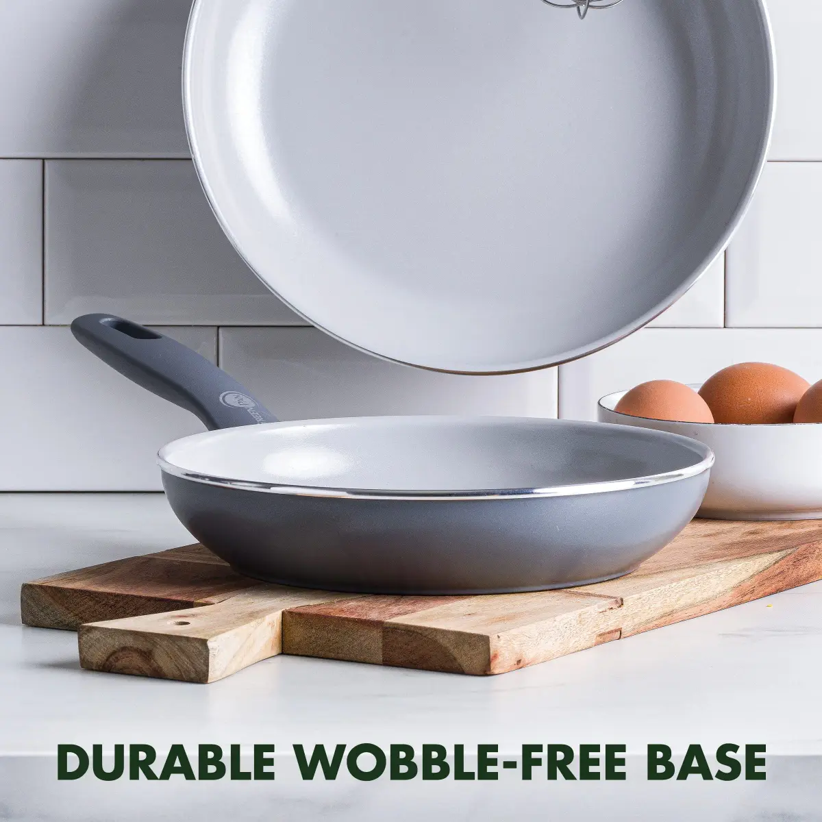 GreenPan Dover 8" Frying Pan Skillet 20cm (2 qt) | Diamond-Infused Ceramic Nonstick - view 3