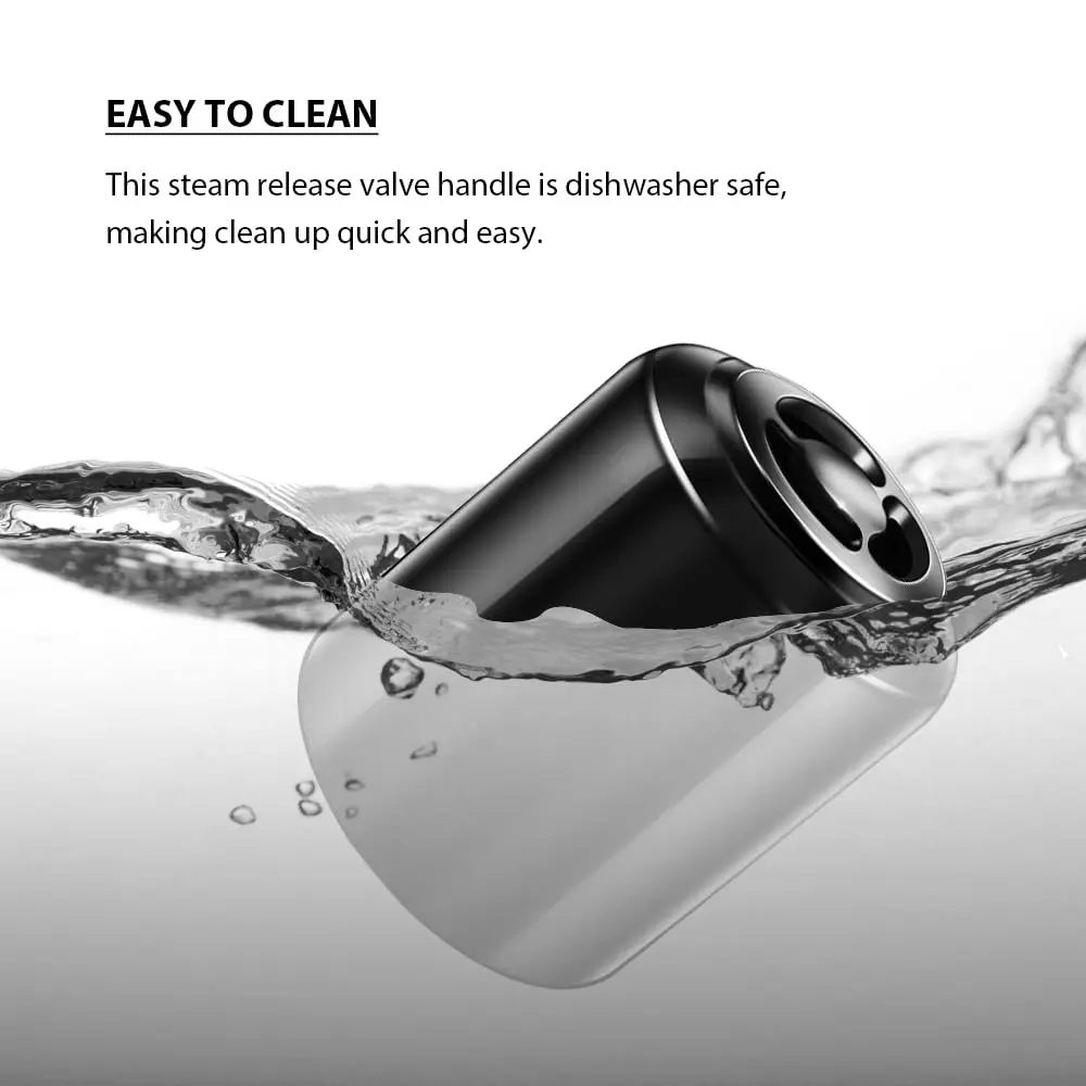 SENLIXIN Steam Release Valve Handle for Instant Pot 8 Qt & 6 Qt | High-Temp Durable Plastic - view 5