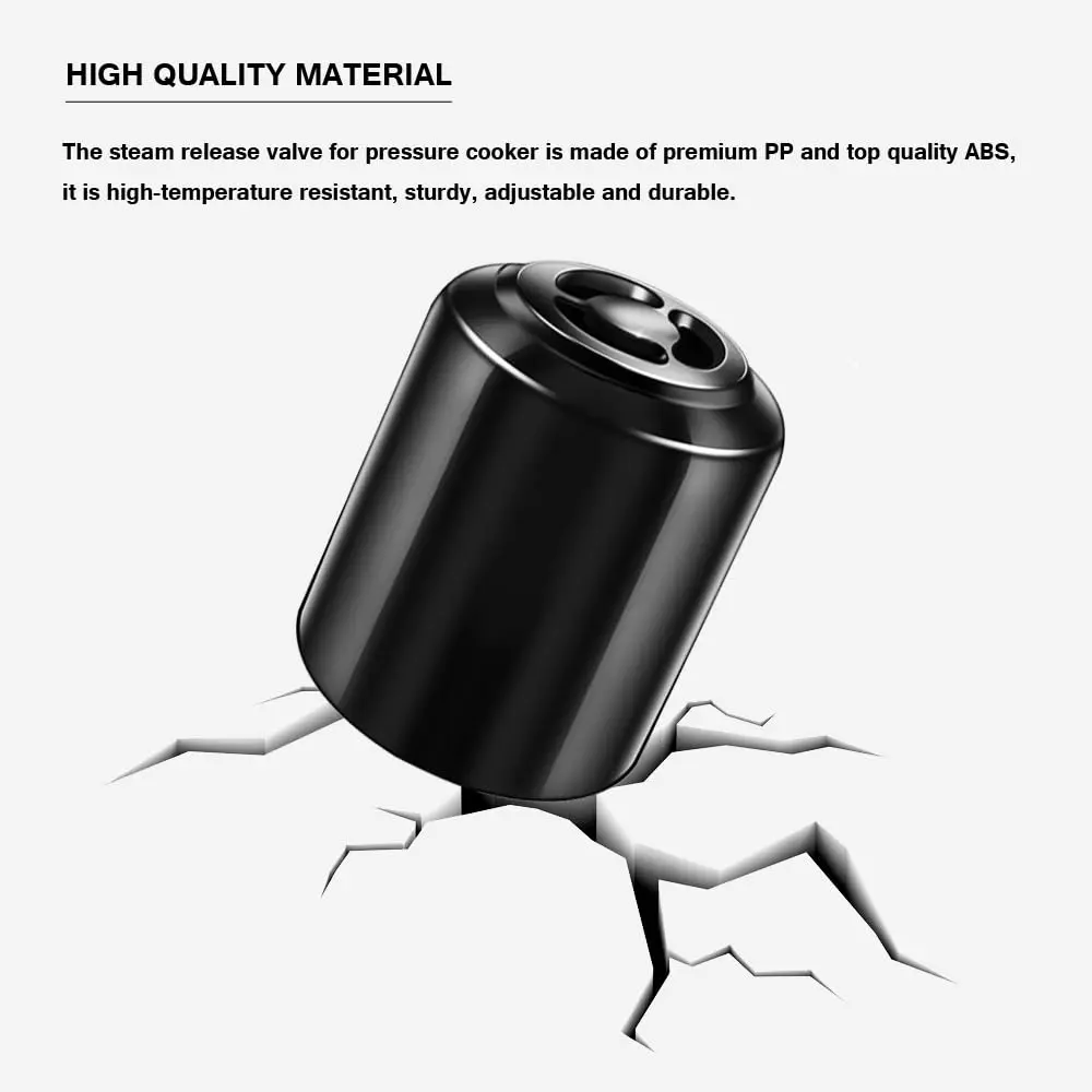 SENLIXIN Steam Release Valve Handle for Instant Pot 8 Qt & 6 Qt | High-Temp Durable Plastic - view 2