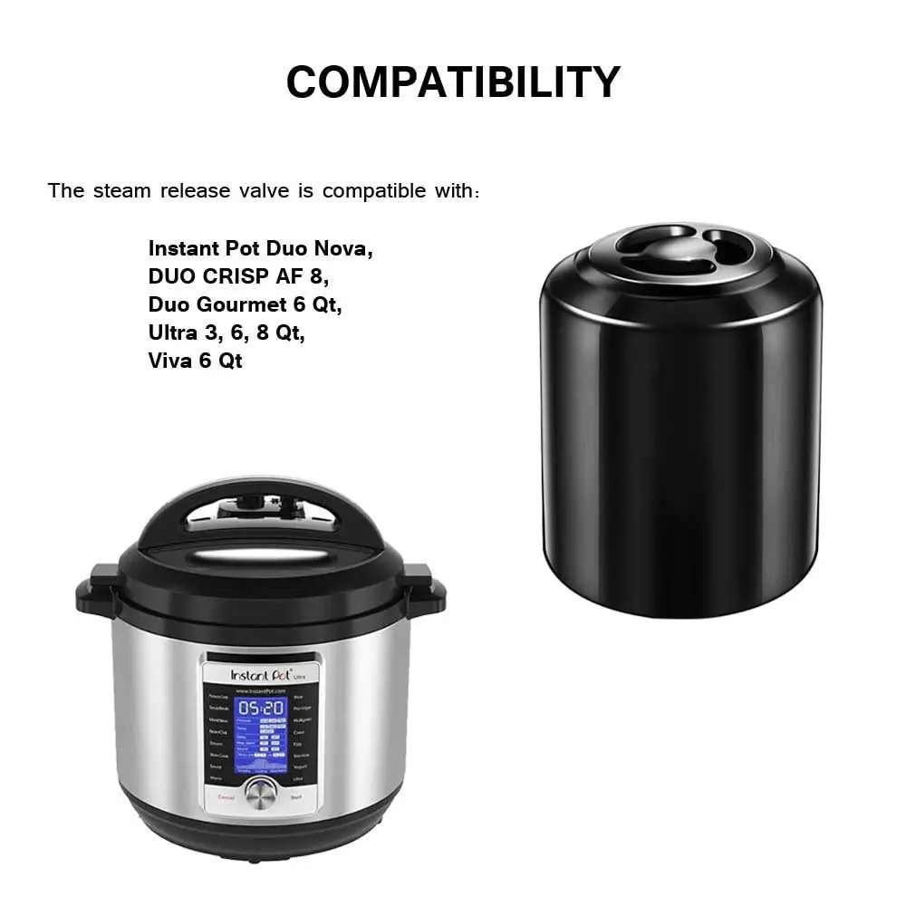 SENLIXIN Steam Release Valve Handle for Instant Pot 8 Qt & 6 Qt | High-Temp Durable Plastic - view 3