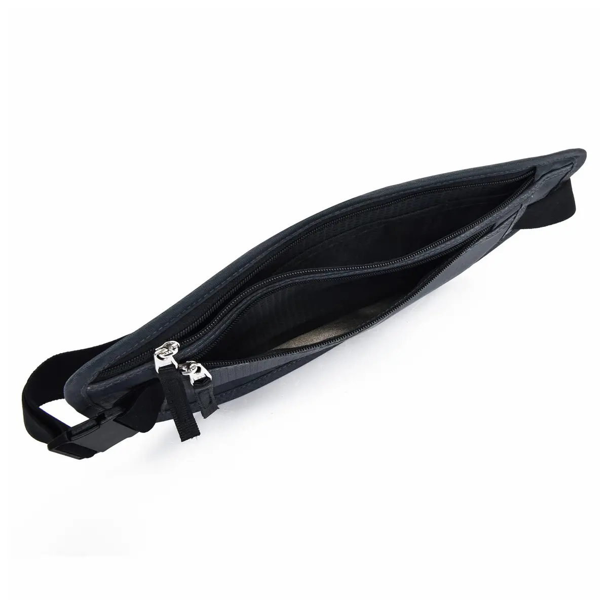 DAITET RFID Blocking Money Belt Slim Fanny Pack with Adjustable Strap | 29cm (11.2") x 14cm (5.5") - view 6
