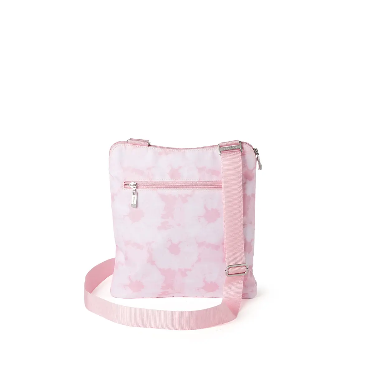 Baggallini Women's Horizon Crossbody Bag 10x10.5" Pink Tie-dye | Water-Resistant Nylon for Women - view 2
