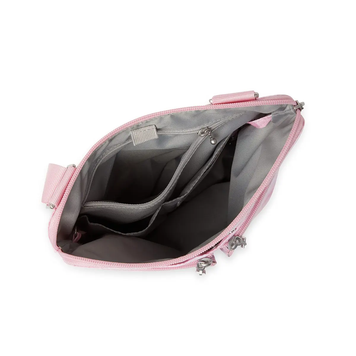 Baggallini Women's Horizon Crossbody Bag 10x10.5" Pink Tie-dye | Water-Resistant Nylon for Women - view 4