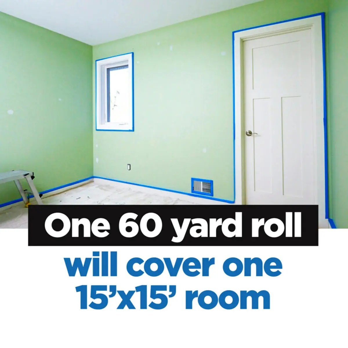 ScotchBlue Original Painter's Tape 24mm x 54.8m (0.94 in x 60 yd) 4 Rolls | Multi-Surface Clean Removal Tape - view 4