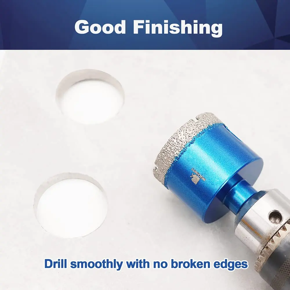 BRSCHNITT Diamond Core Drill Bit Set 45mm | Precise Porcelain Tile & Stone Cutting - view 5