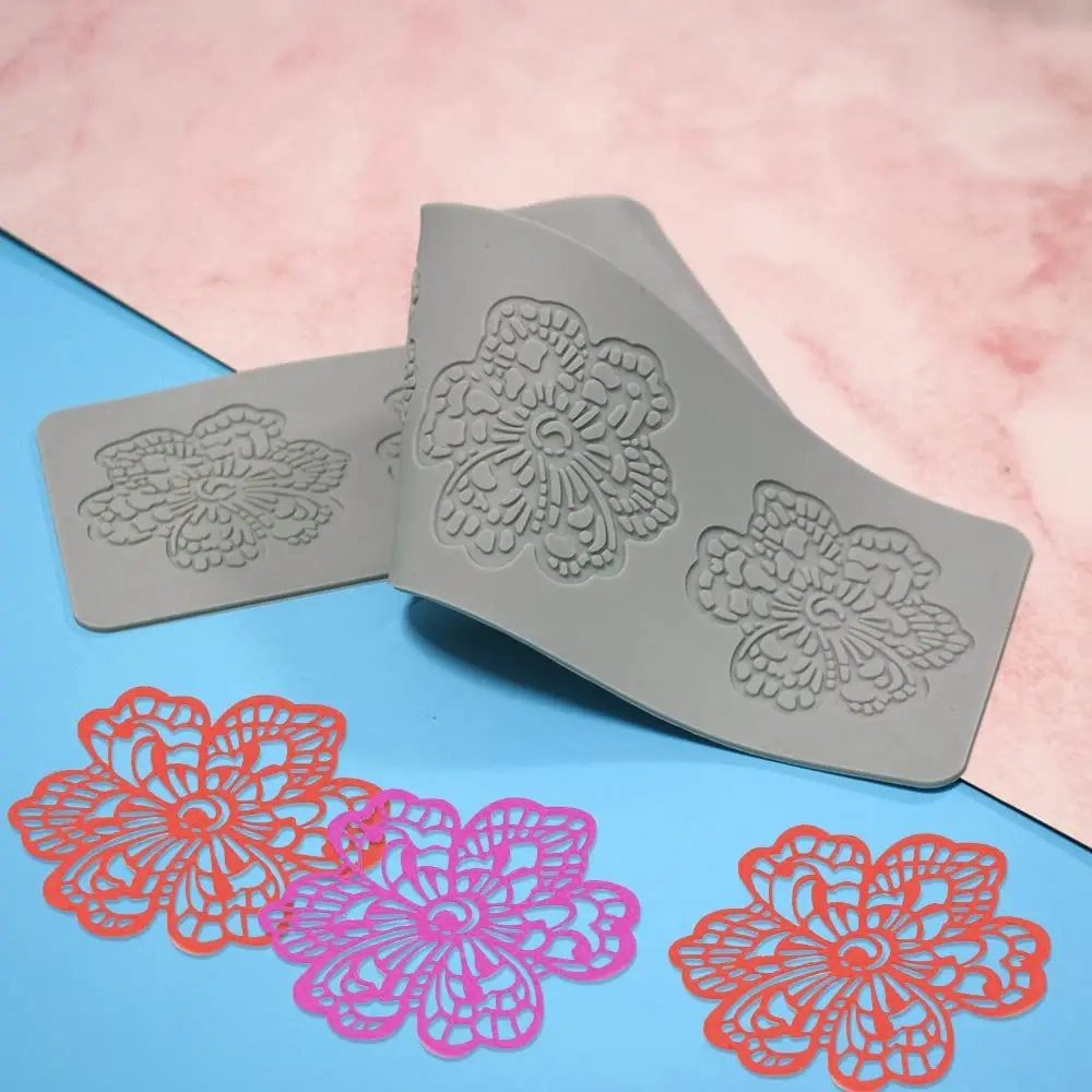 TUKE 3D Hollow Flower Chocolate Silicone Mold 39.07 cm (15.38 inch) | Food Grade BPA-Free for Baking & Crafts - view 5
