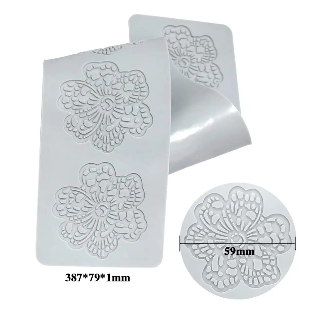 TUKE 3D Hollow Flower Chocolate Silicone Mold 39.07 cm (15.38 inch) | Food Grade BPA-Free for Baking & Crafts - view 3