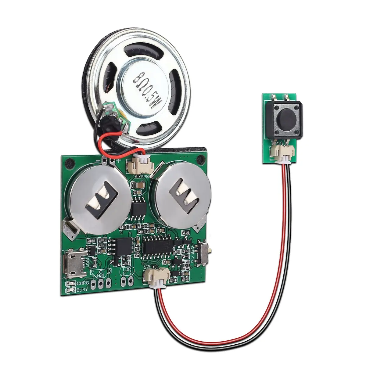 IS Sound Module Programmable Sound Chip for Greeting Cards | 8M USB Storage, Compatible with Windows & Mac - main product image