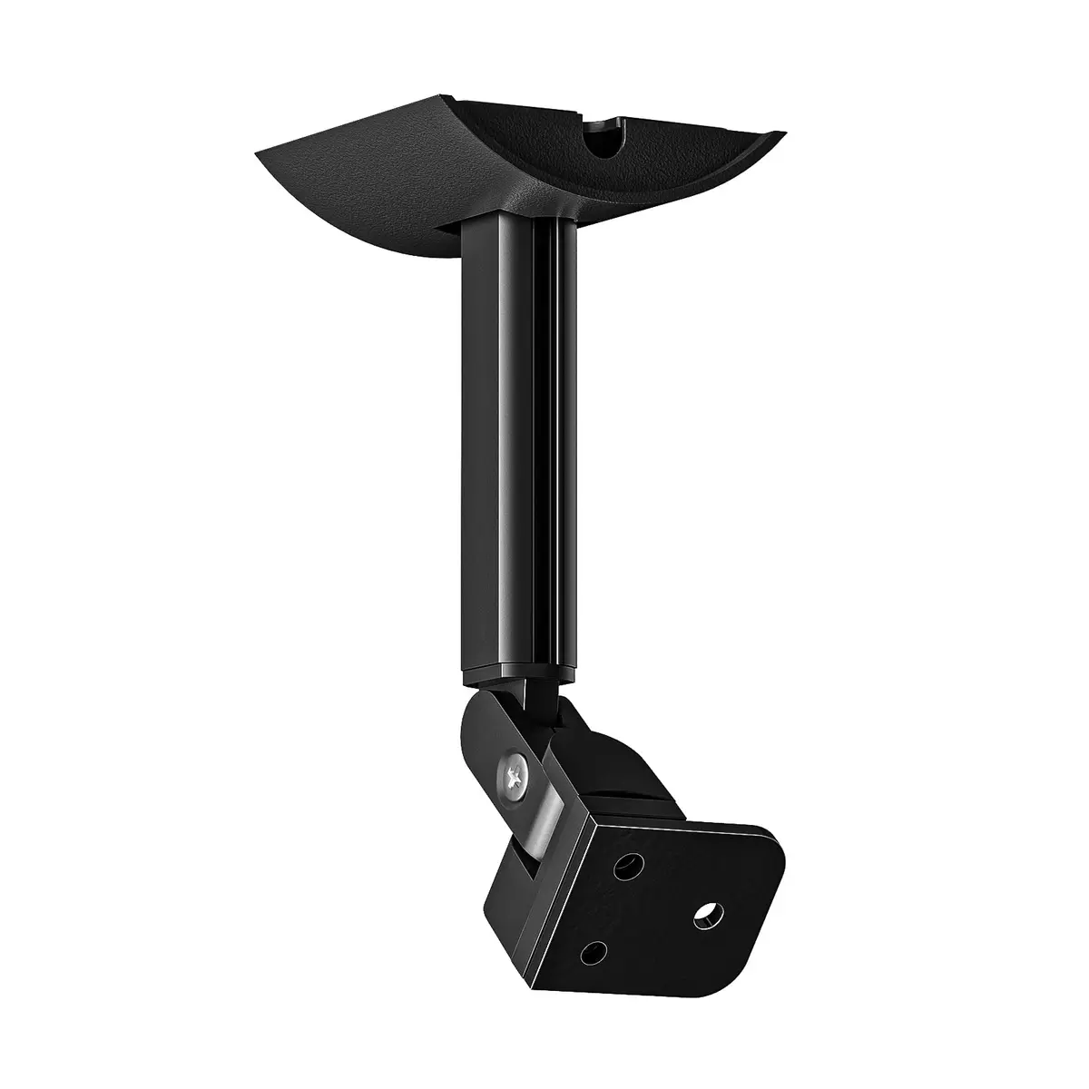 Aiweiwa Speaker Wall Mount for Samsung SWA-9500S/ZA Rear Speakers | Tilt Swivel Adjustable Metal Bracket (Black) - main product image
