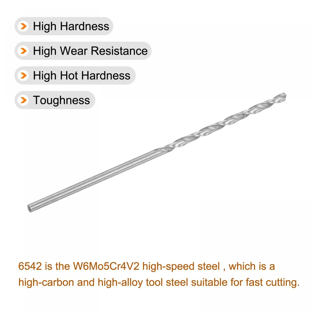 uxcell 10 Pcs 1.4mm HSS Twist Drill Bits | Fully Ground, Long Service Life, for Mild Steel Copper Aluminum - view 3