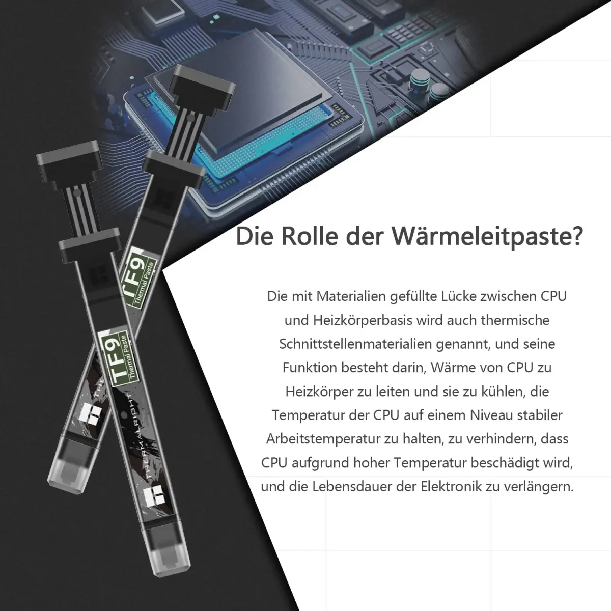 Thermalright TF9 Thermal Paste 2.9g (0.1 oz) | 14W/m.k High Conductivity Heat Sink Compound - view 3