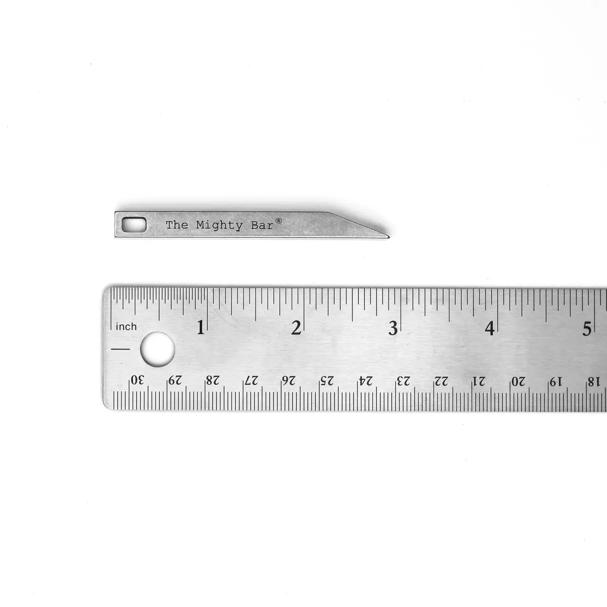 Gear Spool The Mighty Bar Heavy Duty Keychain Prybar 0.27 x 0.27 x 2.9 inches | Stainless Steel Mini Multitool - view 4