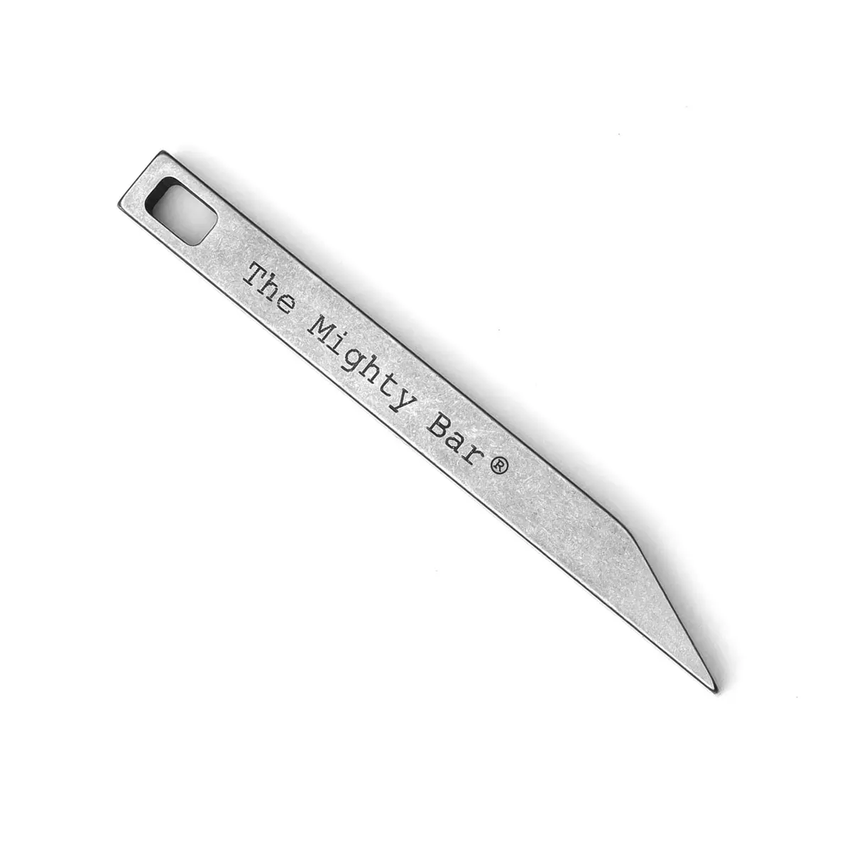 Gear Spool The Mighty Bar Heavy Duty Keychain Prybar 0.27 x 0.27 x 2.9 inches | Stainless Steel Mini Multitool - main product image