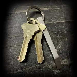 Gear Spool The Mighty Bar Heavy Duty Keychain Prybar 0.27 x 0.27 x 2.9 inches | Stainless Steel Mini Multitool - view 9