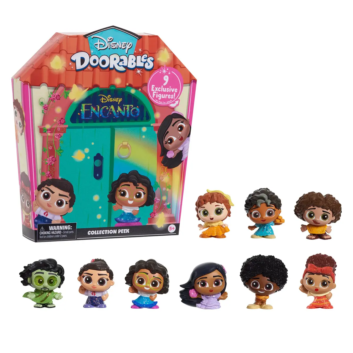 Disney Doorables Encanto Collection Peek 9 Figurines | Just Play Toys for Ages 5+ - main product image