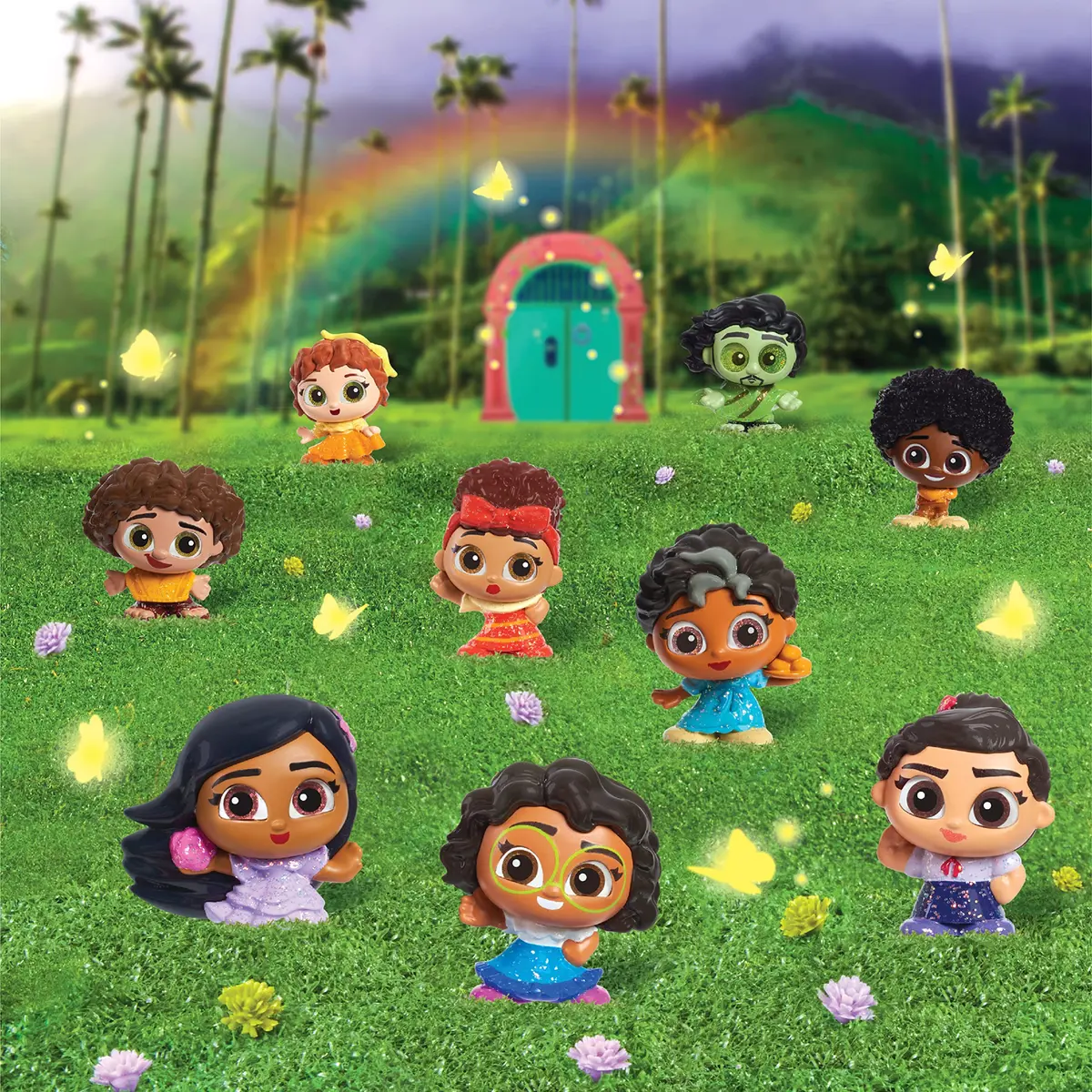 Disney Doorables Encanto Collection Peek 9 Figurines | Just Play Toys for Ages 5+ - view 2