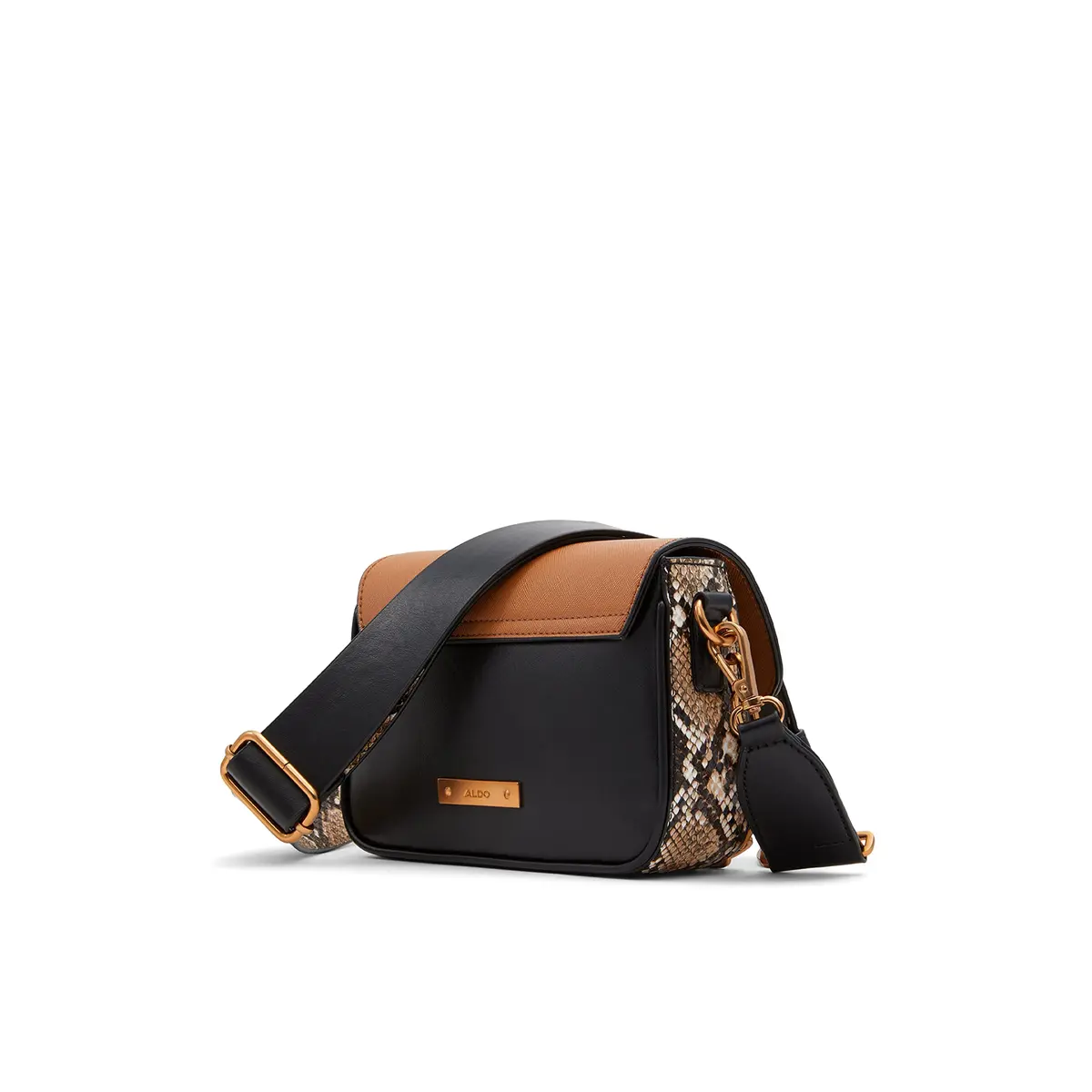 ALDO Women's Celestica Crossbody Bag, Light Brown | Versatile Synthetic Handbag - view 5