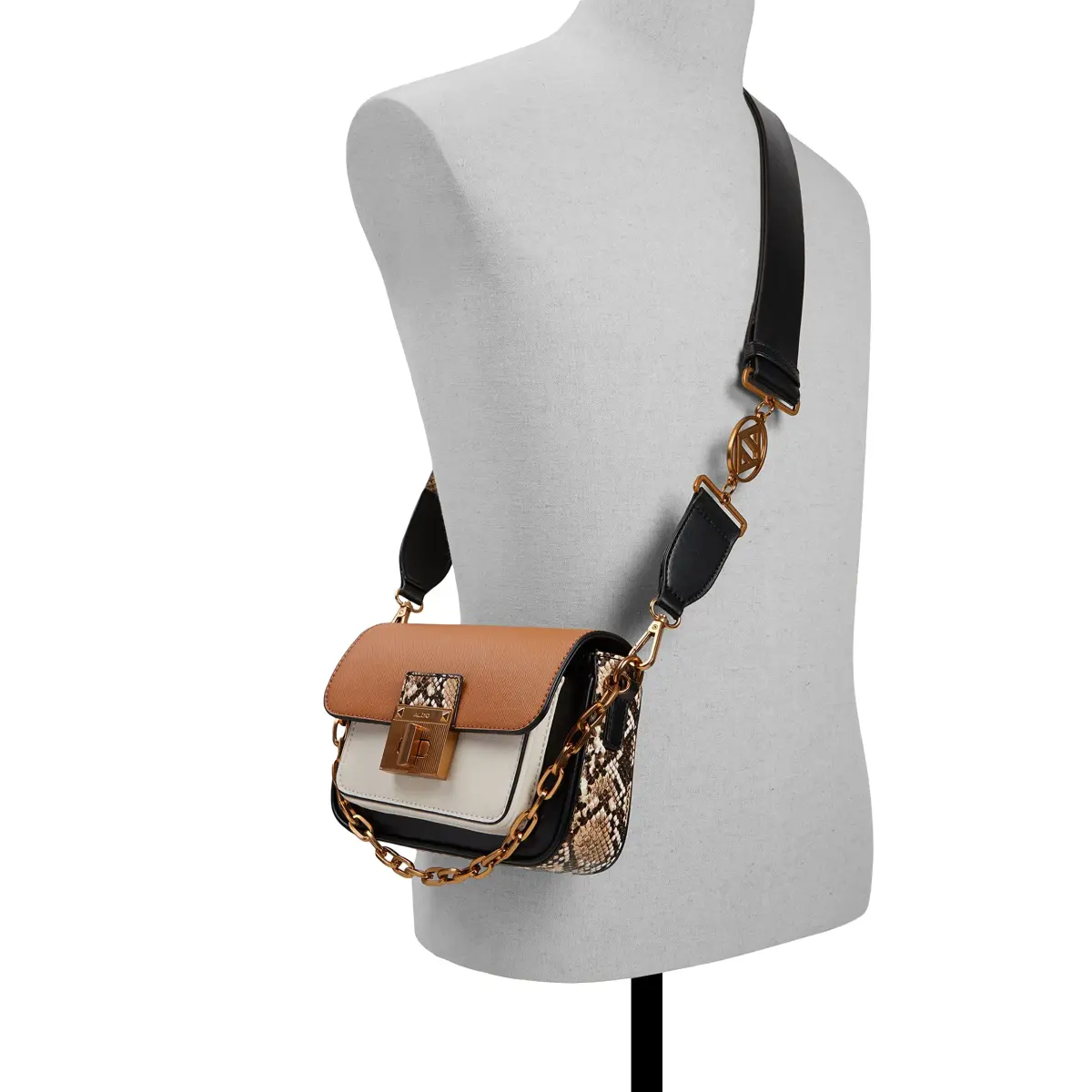 ALDO Women's Celestica Small Crossbody Bag - Light Brown | Chic Handbag for Every Occasion - view 2