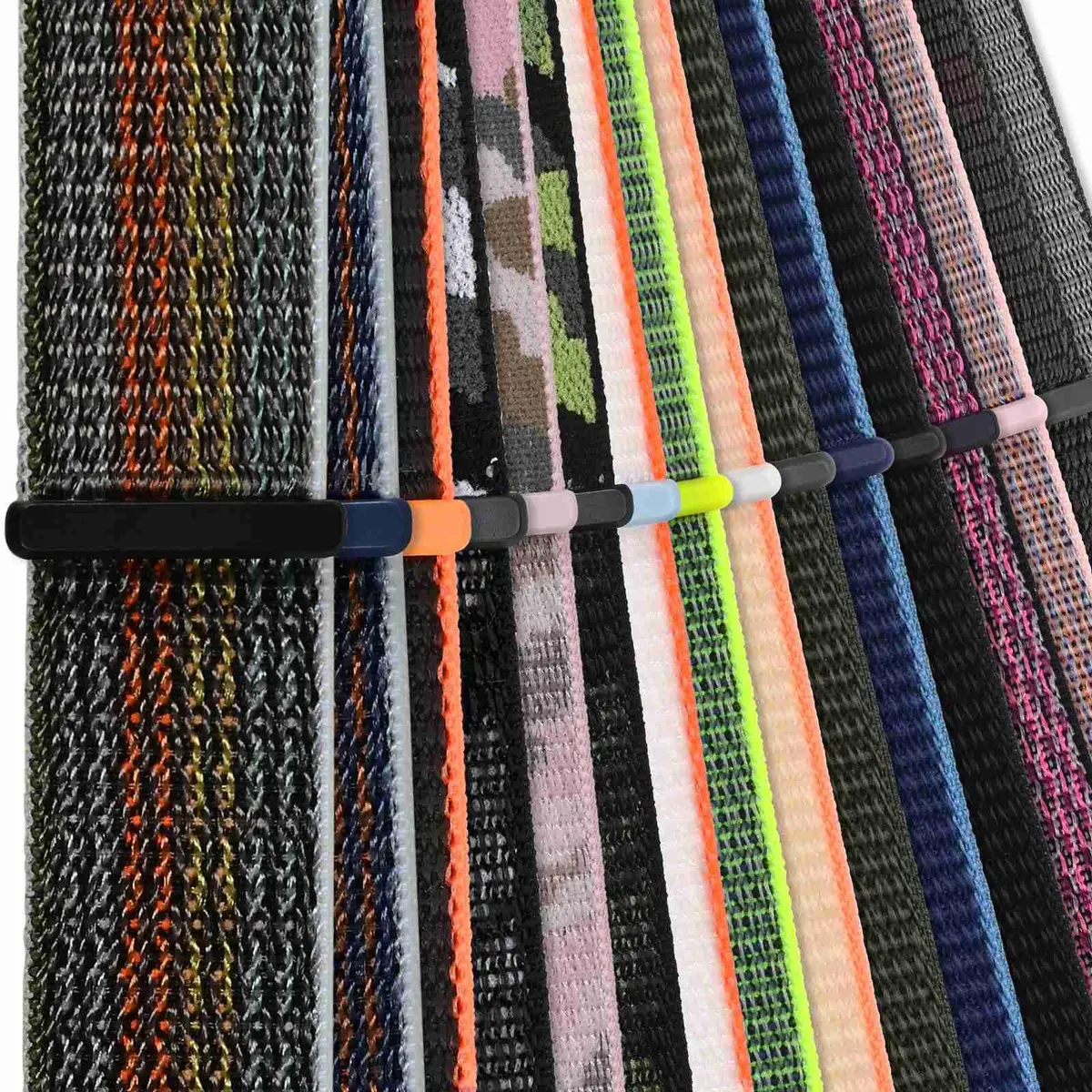 WOCCI 18mm Adjustable Nylon Watch Band | Quick Release Sport Loop Strap (Army Green) - view 9