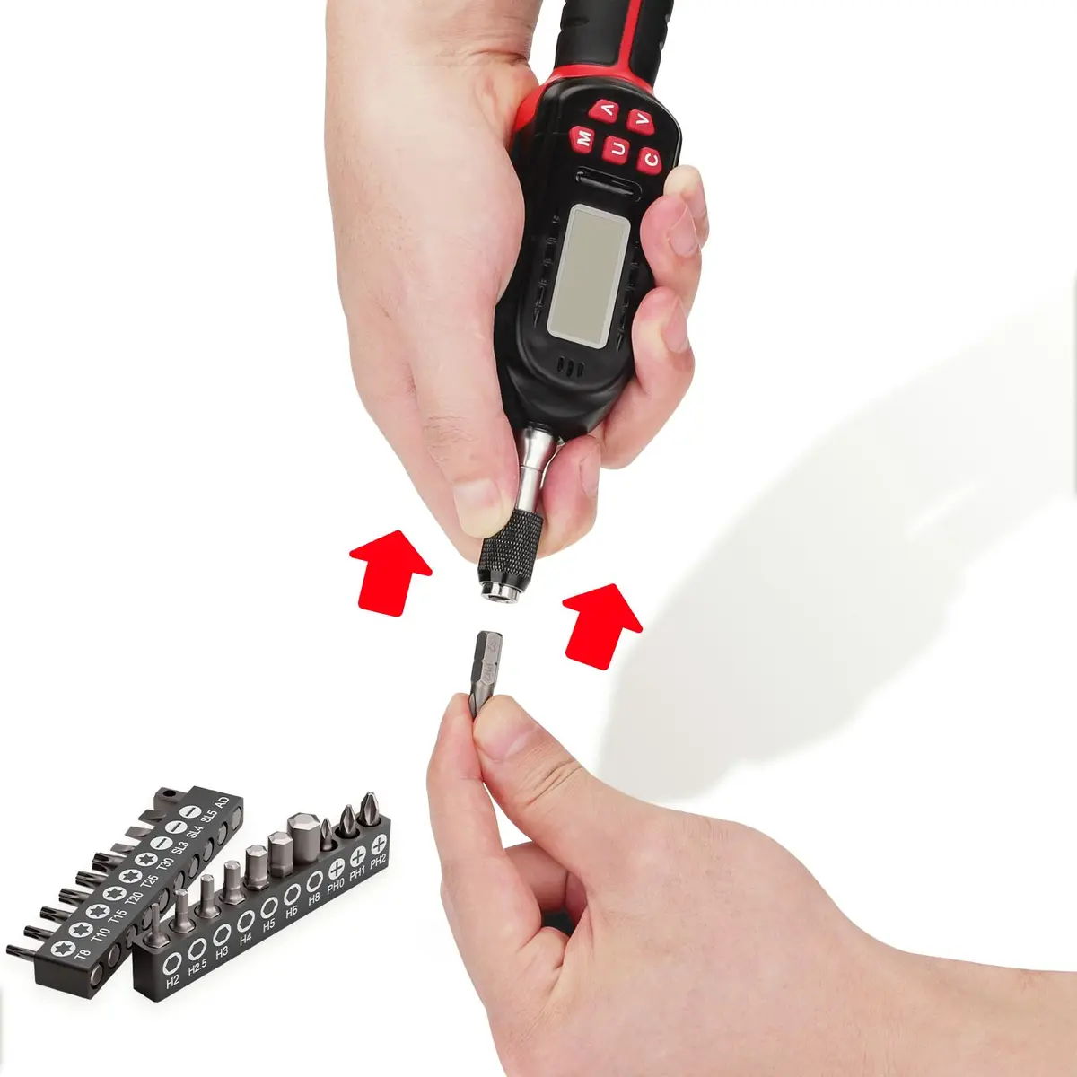 VANPO Digital Torque Screwdriver 0.3-6 Nm (2.66-53.10 in-lb) | ±2% Accuracy, 1/4" Drive - view 5