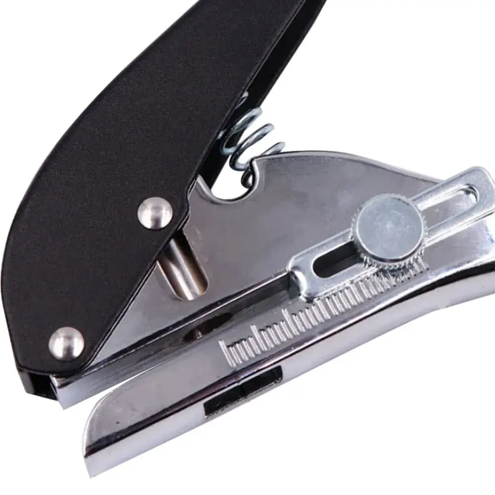 SKQOUI Single Hole Paper Punch with Countersink Drill | 8mm Hole Diameter, 20-Sheet Capacity - view 8