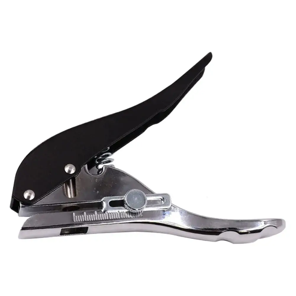 SKQOUI Single Hole Paper Punch with Countersink Drill | 8mm Hole Diameter, 20-Sheet Capacity - view 9