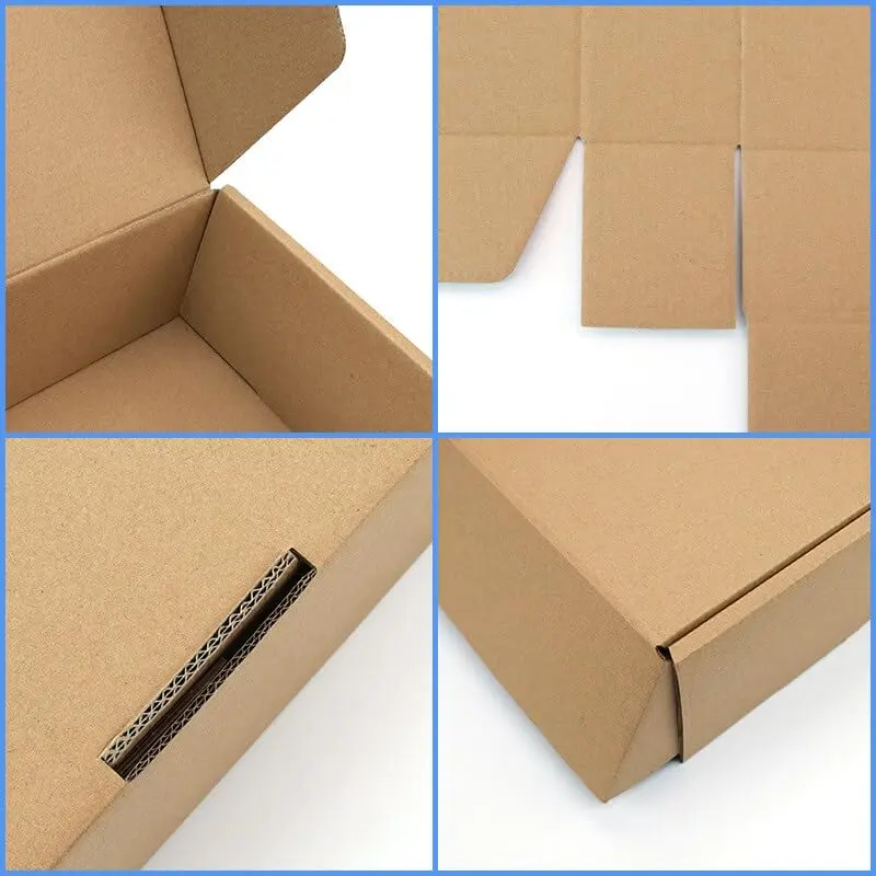 Iacoka Laptop Shipping Box with Foam Protection, Fits 15.15" x 10" x 1.38" Laptops - view 6