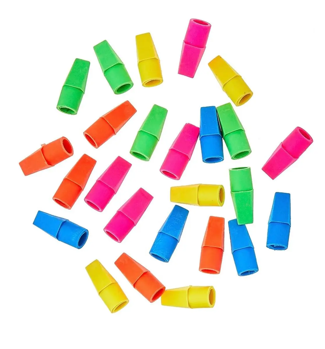 Pen+Gear Pencil Topper Erasers Pack of 25 | Rubber Pencil Toppers for School & Office - view 4