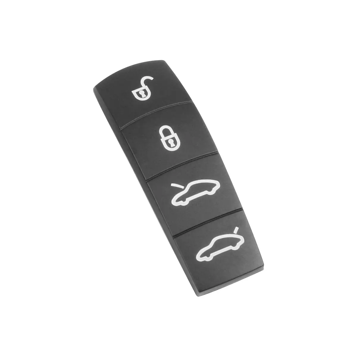 Jaronx Black Silicone Key Button Cover for Porsche Boxster Cayman 718 | Protects Original Key Fob - main product image