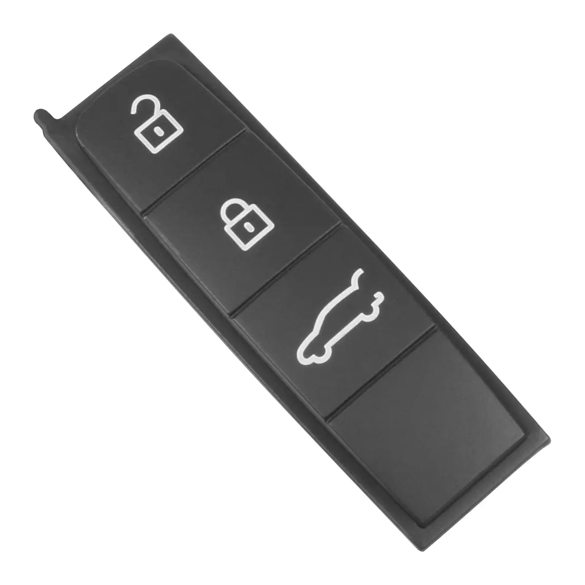 Jaronx Compatible with Porsche Cayenne Key Button Cover | Soft Rubber, Black, 2018-2021 - main product image