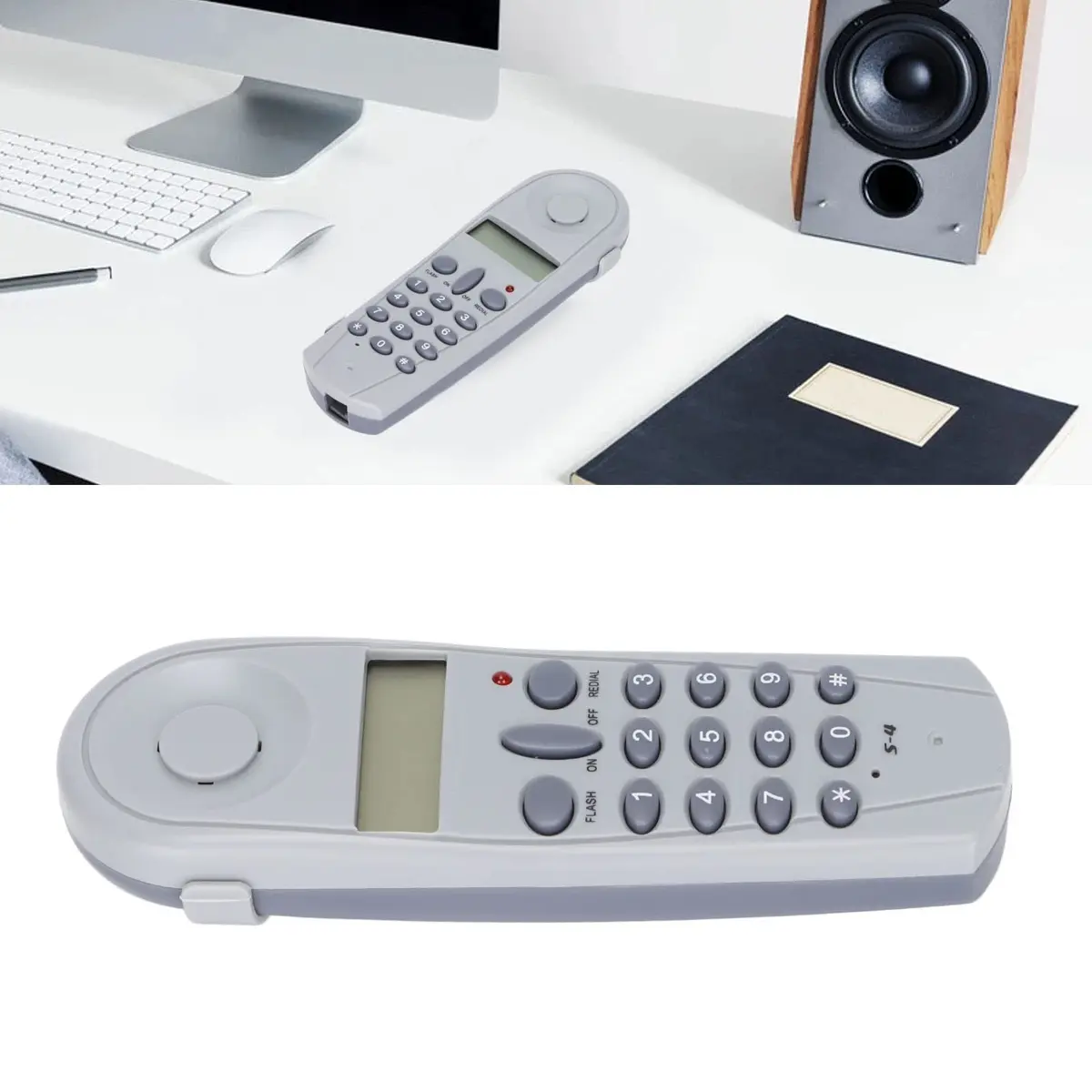 Acogedor Telephone Butt Test Tester S-4 | Phone Line Detection & Replay, Real Time Date & Time Display - view 3