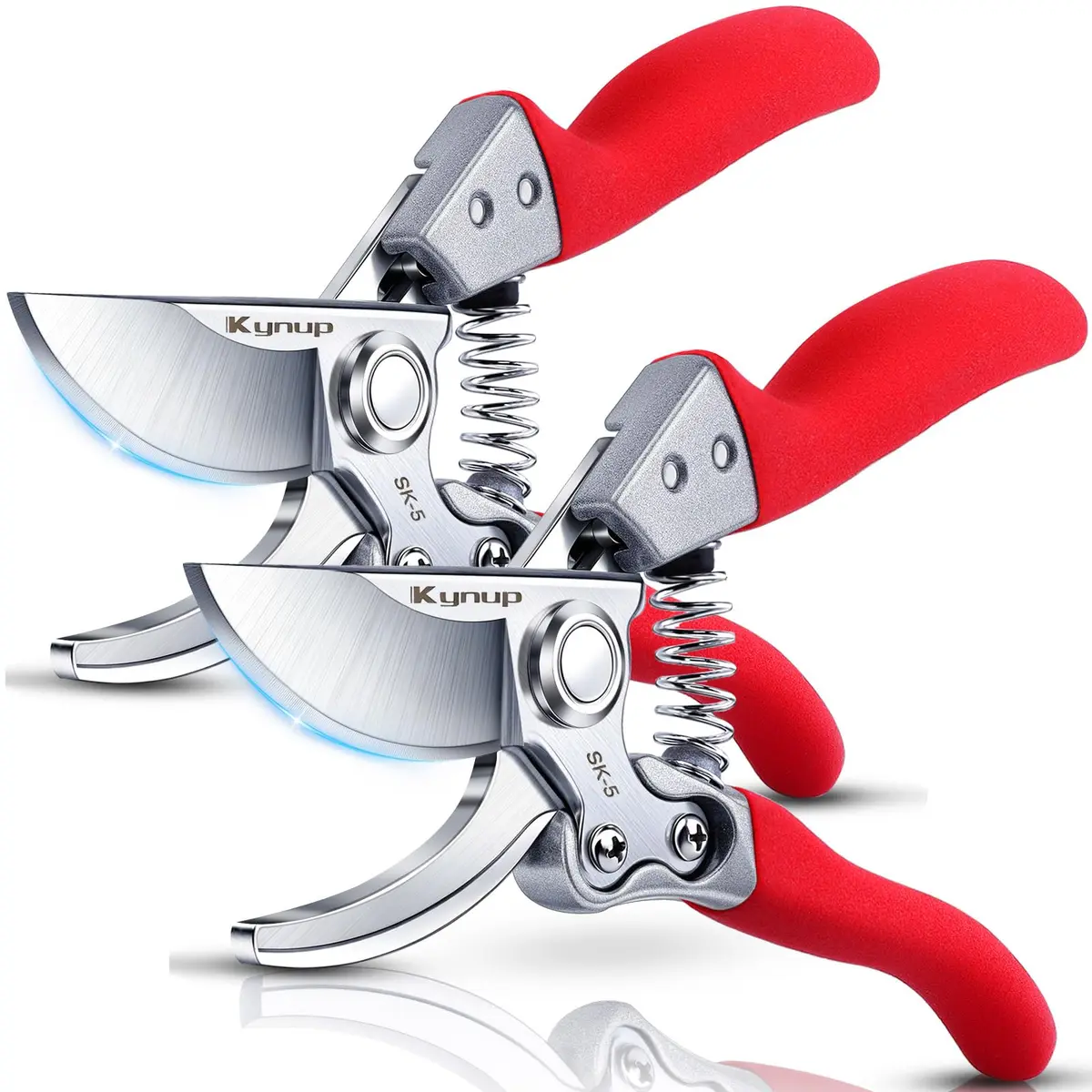 Kynup 2-Pack Bypass Pruning Shears 21.8 cm (8.6 inches) | Heavy Duty Garden Clippers for Plants & Trees - main product image