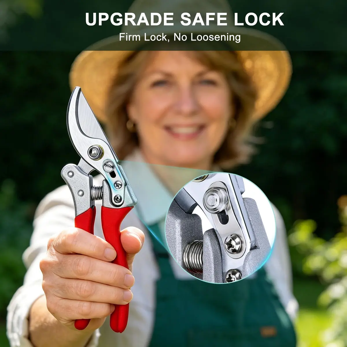Kynup 2-Pack Bypass Pruning Shears 21.8 cm (8.6 inches) | Heavy Duty Garden Clippers for Plants & Trees - view 6