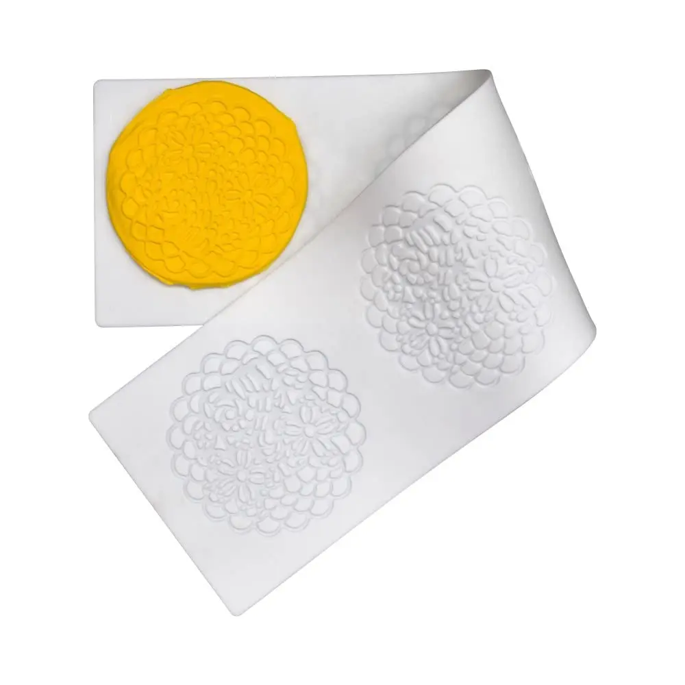 TUKE Flower Lace Silicone Mold for Cake Decorating | 40.1 cm (15.8 inch) - view 2
