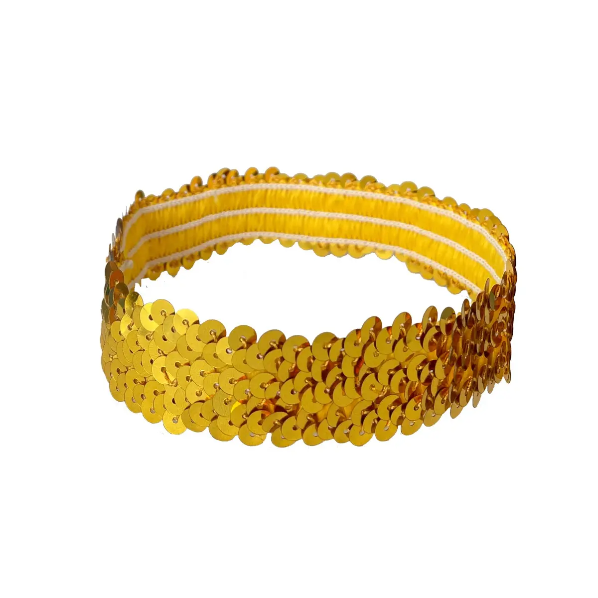 WEBGGER 12 Pack Sequin Headbands Elastic Stretch Sparkly Headband for Teens Girls Women | Fashion Hair Accessories - view 9