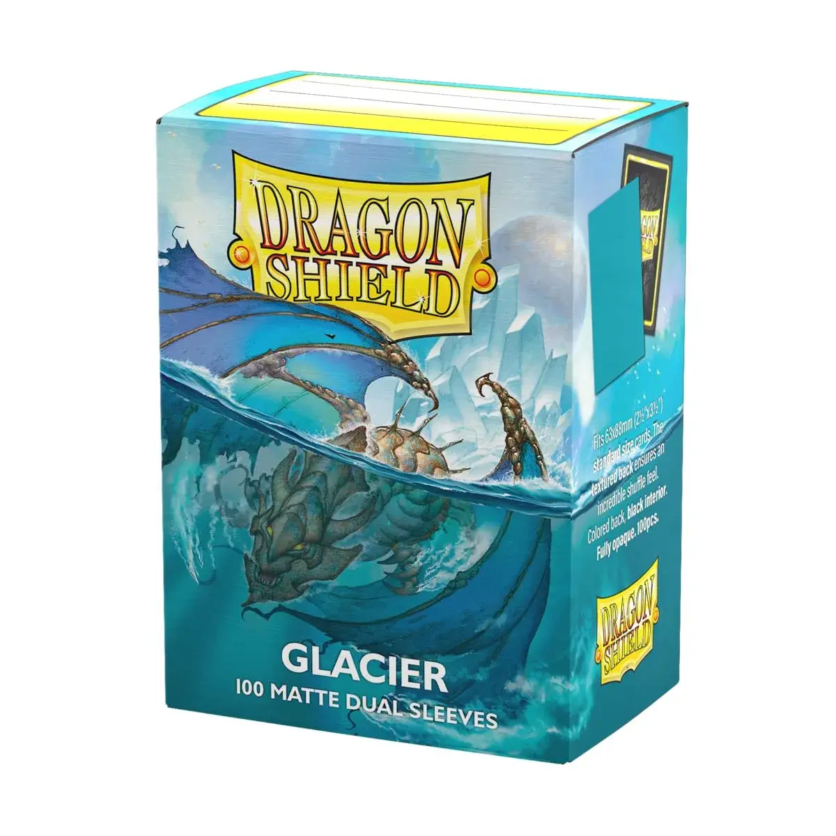 Dragon Shield Matte Dual Standard Size Card Sleeves 100 CT (63x88 mm) | Smooth Shuffle & Durable Protection - main product image