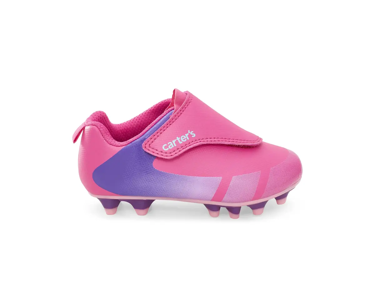 Carter's Fica Sport Cleat, Fuchsia | Versatile Athletic Shoe for Kids - view 2