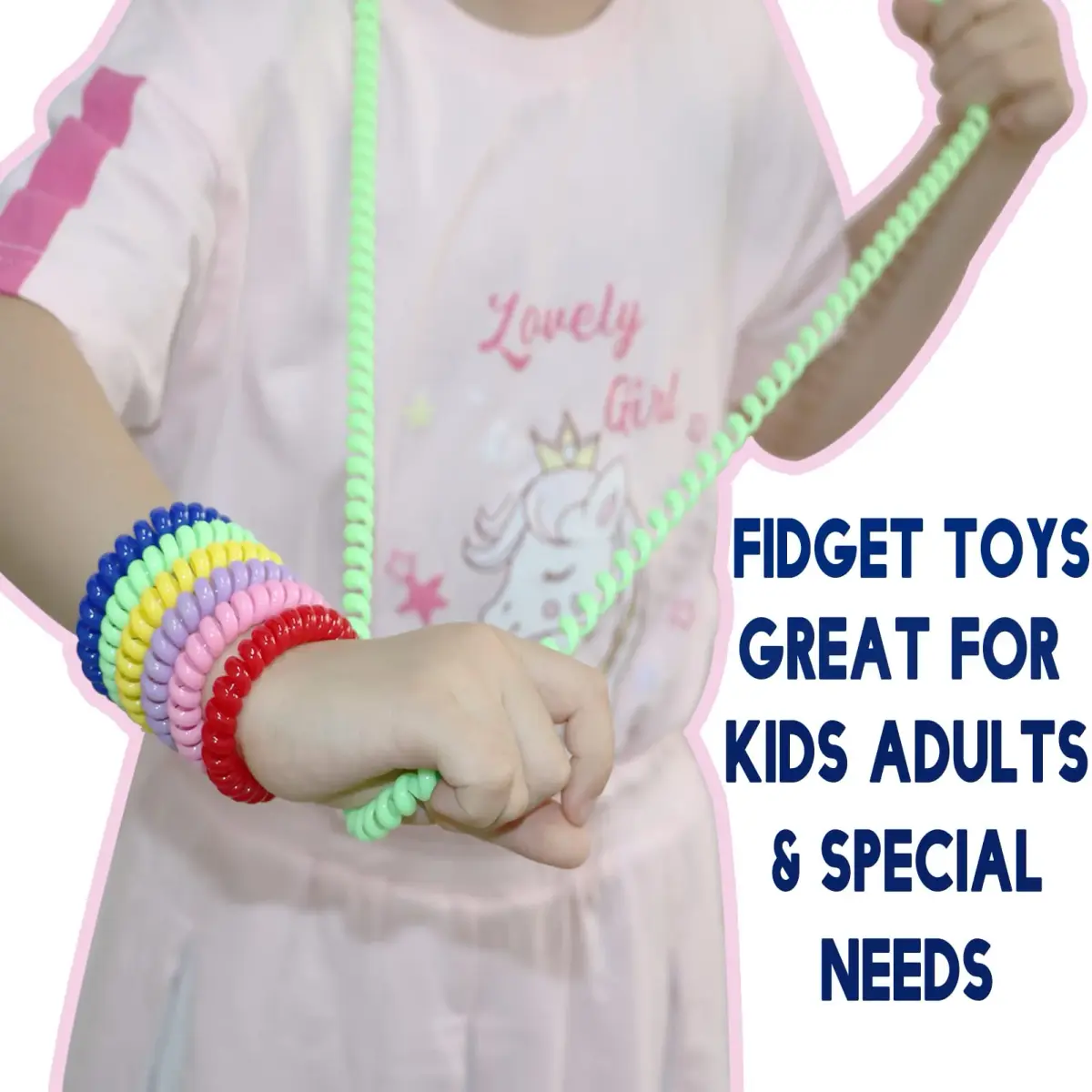 Olugu Sensory Chew Toys 12 Pack Rainbow | BPA-Free PLA Teethers for Kids with Autism ADHD SPD - view 6