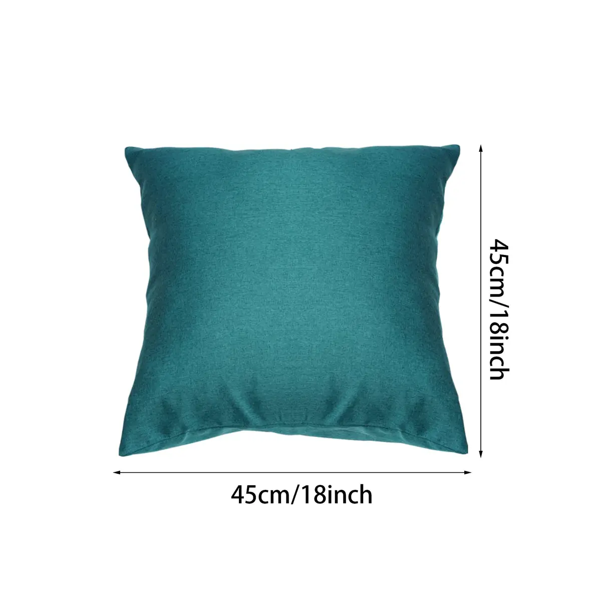 yeabwps 4-Pack Outdoor Waterproof Pillow Covers 45x45 cm (18x18 Inches) | Vibrant Colors for Patio & Garden - view 2
