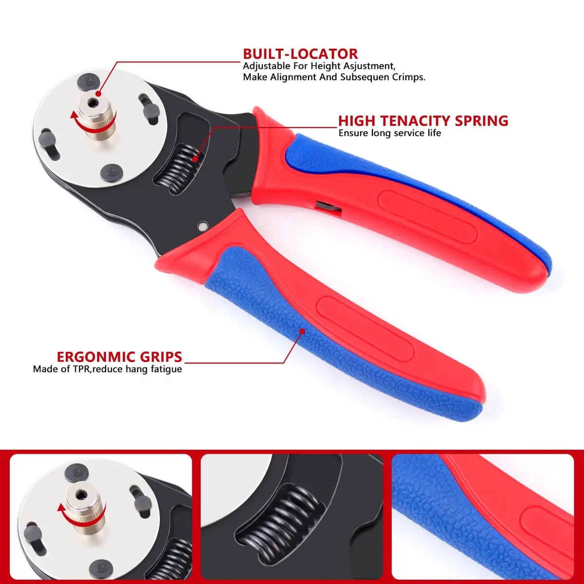 Knoweasy Deutsch Crimper KN16 | 4-Way Indent, 8 Impressions, Automotive & Electrical Use - view 6