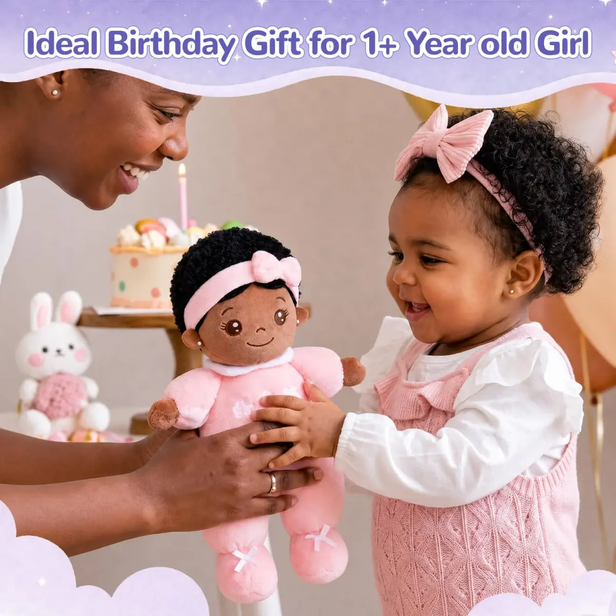 OUOZZZ 10 inch (25.4 cm) Plush Baby Doll | ASTM-Tested & CPC Certified - view 8