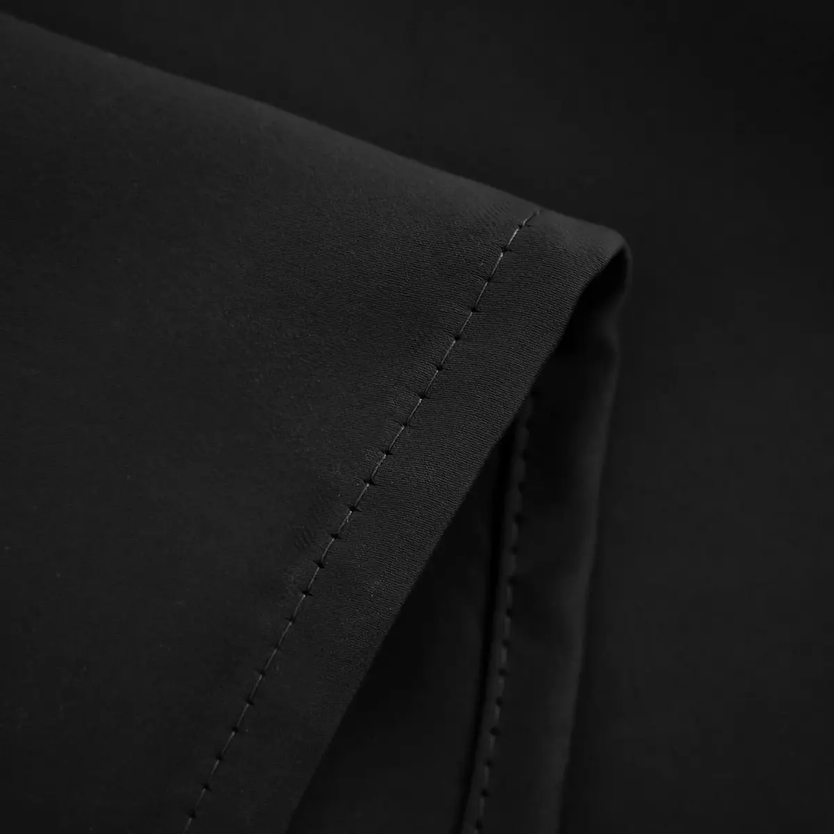 Pickluc Black Cafe Curtain 30"W x 30"L | Short Blackout Window Panel for Kitchen & Small Windows - view 5