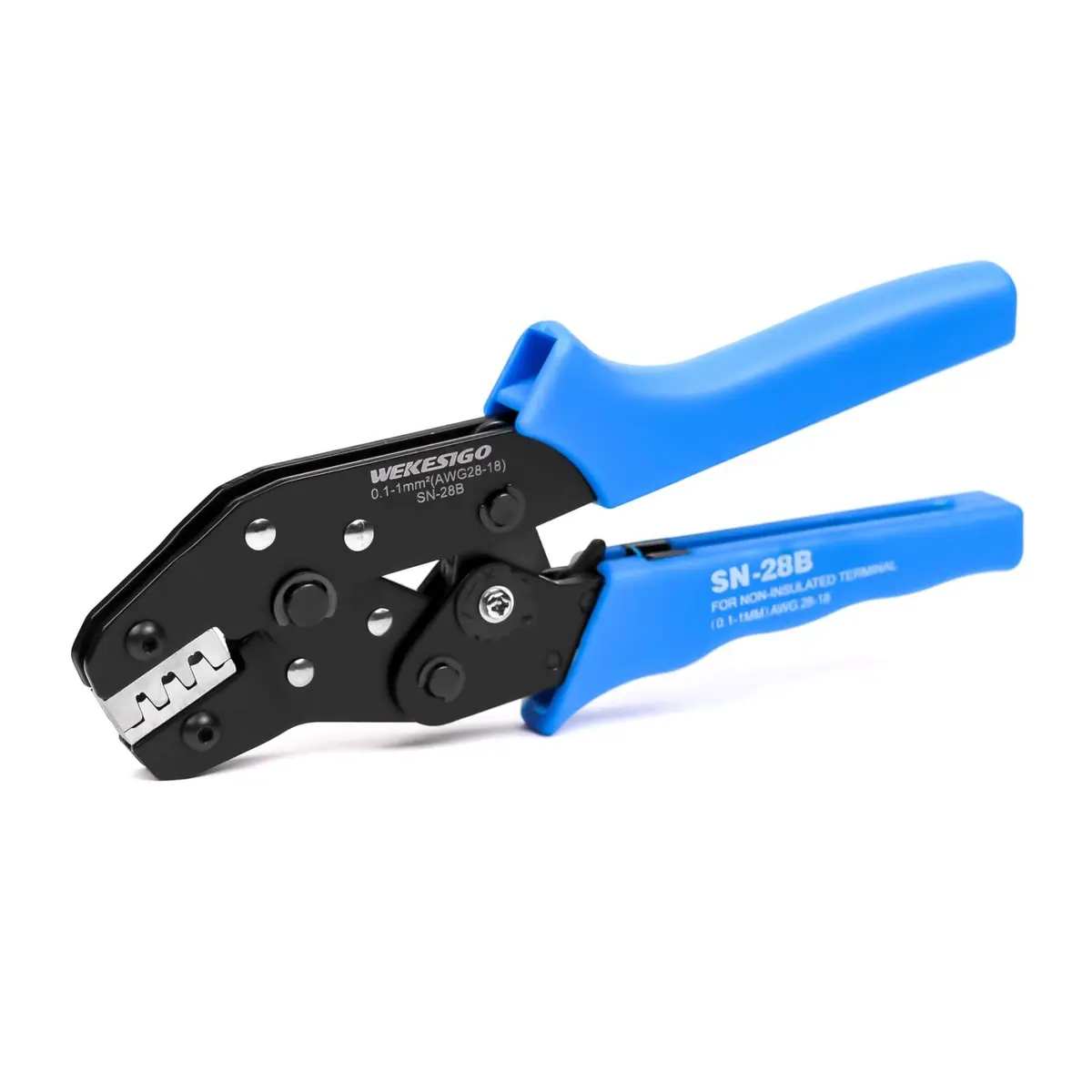 wekesigo SN-28B Dupont Terminal Ratchet Crimper 0.1-1.0mm² | Precise, Durable & Ergonomic Tool - main product image