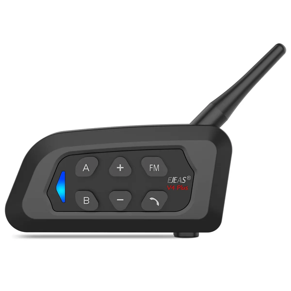 EJEAS V4 Plus Motorcycle Helmet Bluetooth Intercom System 1500m Range | Noise Reduction & 3D Sound - main product image