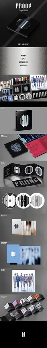 BTS Proof Compact Edition 3 CD | K-Pop Anthology Album - view 7