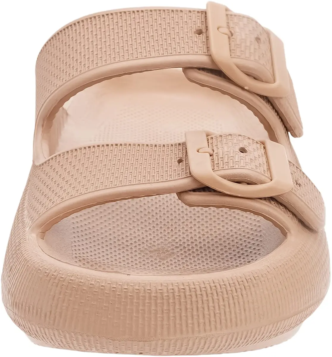 BRONAX Cushioned Shower Slides for Women & Men | 1.7-inch Thick Sole, Adjustable Buckle, EVA Support - view 6