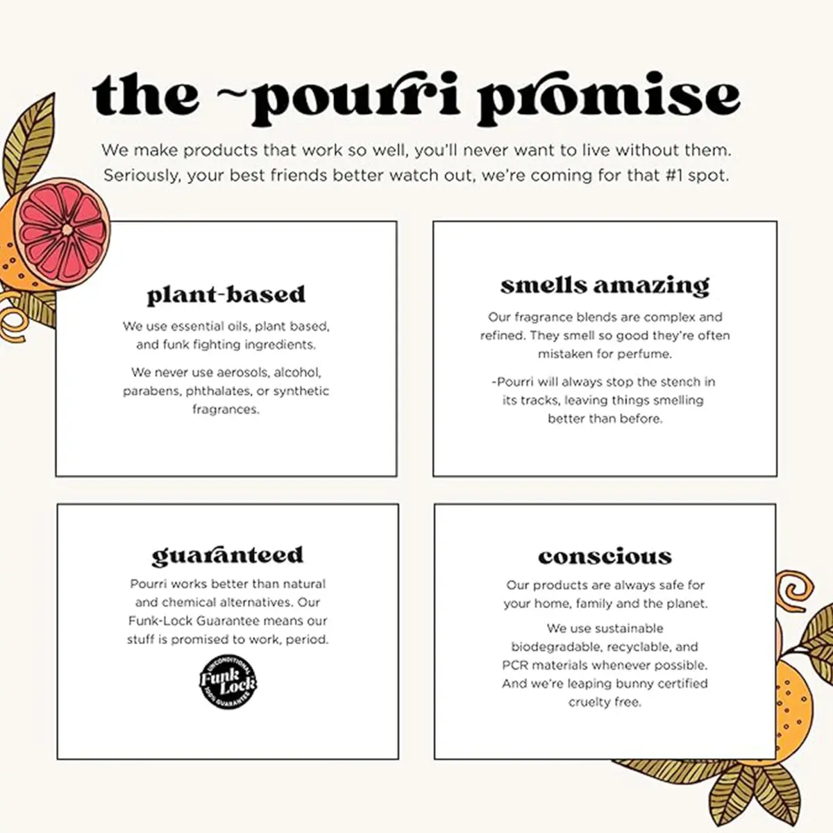 Poo-Pourri Before-You-Go Toilet Spray Refill Lavender Peppermint 473ml (16 Fl Oz) | Funk Lock Technology Odor Eliminator - view 5