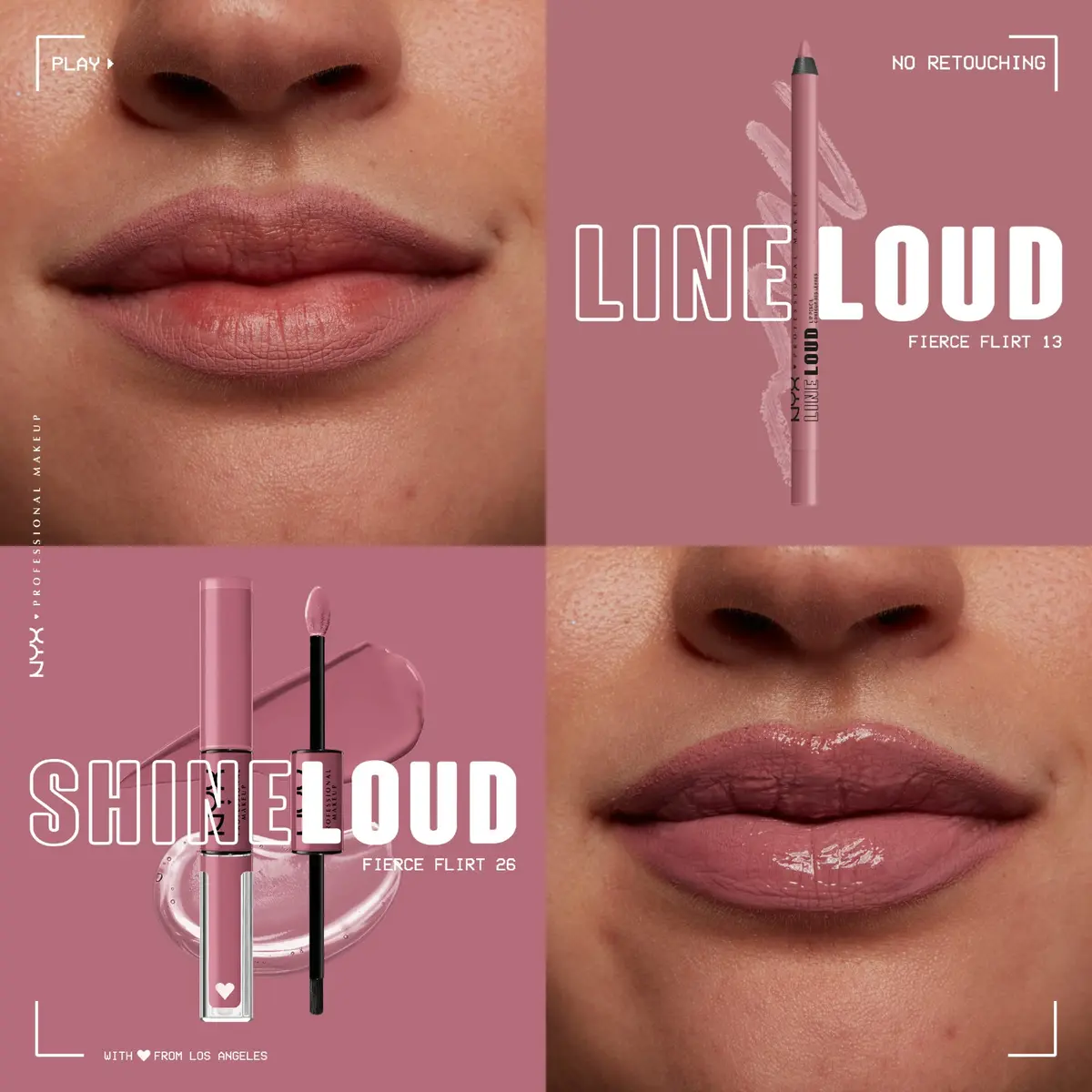 NYX PROFESSIONAL MAKEUP Line Loud Lip Liner 0.04 Oz | Longwear Pigmented Lip Pencil with Jojoba Oil & Vitamin E - view 3