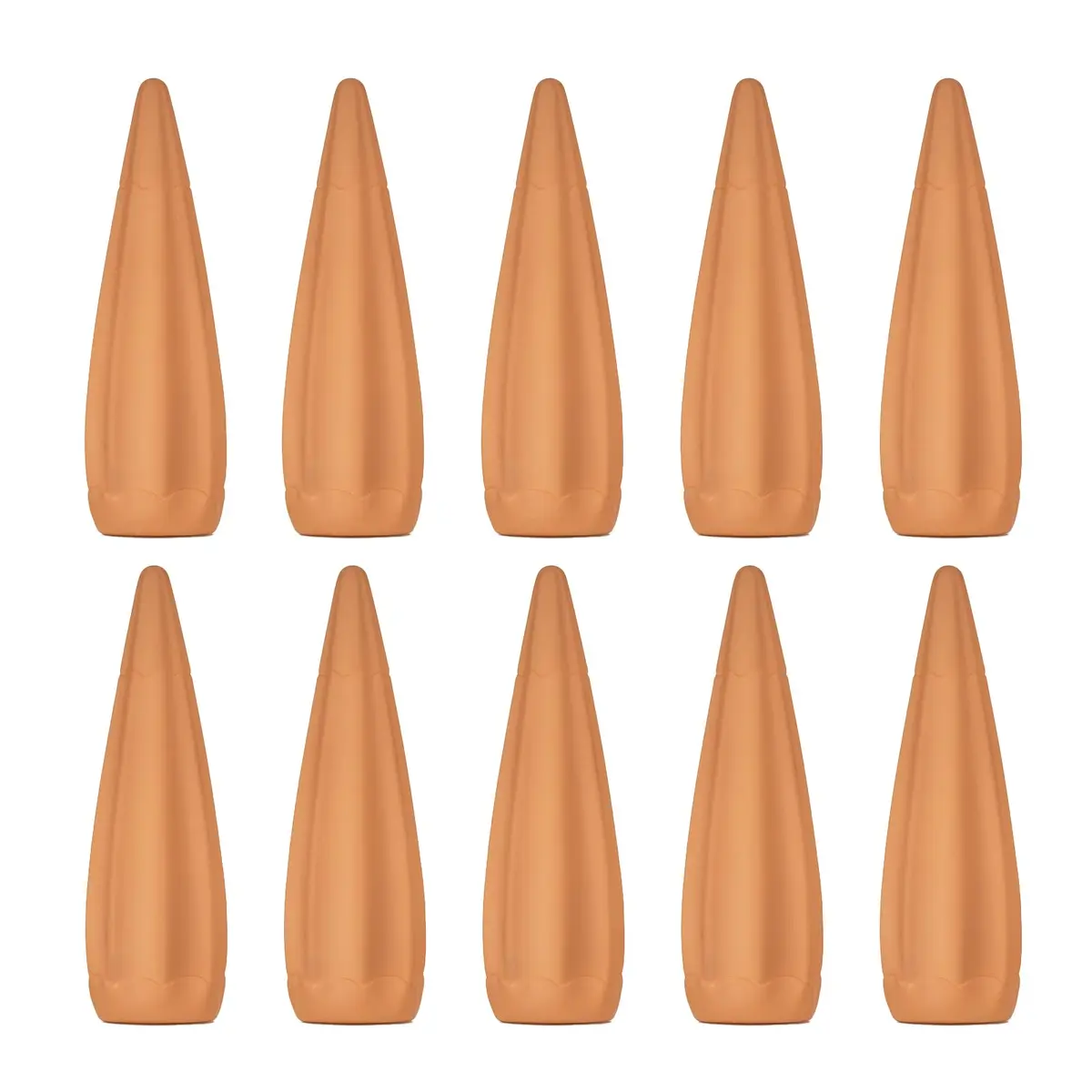 vensovo Terracotta Self Watering Spikes 10 Pcs | Automatic Water Seepage for Indoor & Outdoor Plants - main product image
