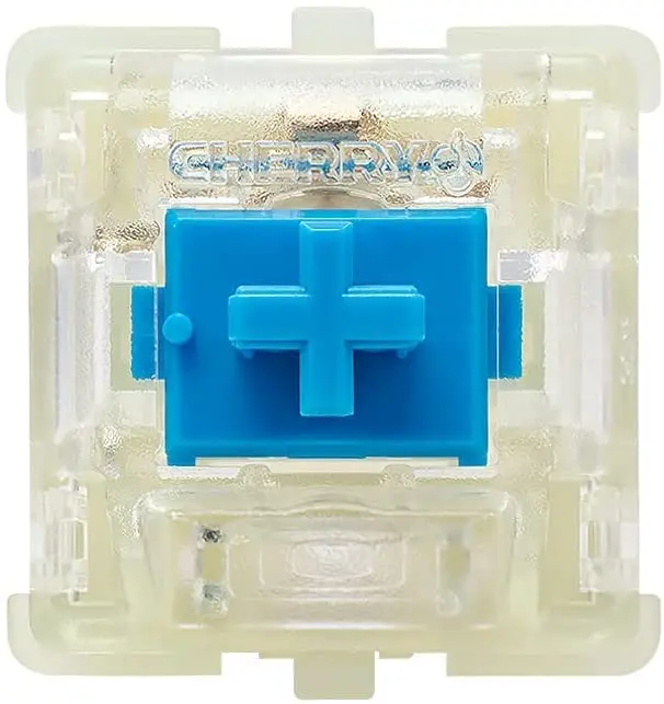 Granvela Cherry MX RGB Blue Key Switches 10 Pack | Clicky Tactile 60g Force for Mechanical Keyboard - view 3